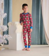 Boys Boys Elk Plaid Pajama Set | Hatley Sleepwear