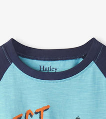 Boys Boys Forest Animals Raglan T-Shirt | Hatley Tops