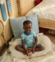 Boys Boys Helicopters Short Pajama Set | Hatley Sleepwear
