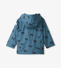 Boys Boys Preppy Dogs Zip-Up Lightweight Rain Jacket | Hatley Rainwear