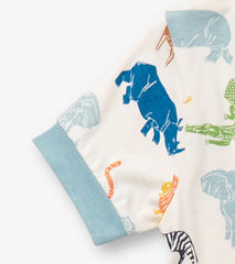 Boys Boys Scratchy Safari Bamboo Short Pajama Set | Hatley Sleepwear