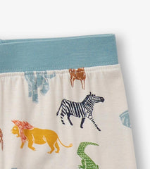Boys Boys Scratchy Safari Bamboo Short Pajama Set | Hatley Sleepwear