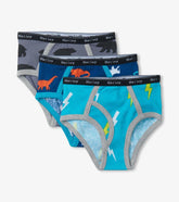 Boys Boys Silhouette Nature 3 Pack Classic Briefs | Hatley Underwear