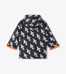 Boys Boys Space Shuttles Colour Changing Zip-Up Rain Jacket | Hatley Rainwear