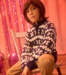 Boys Boys Winter Knit Mock Neck Sweater | Hatley Sweaters