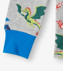 Boys Dragon Realm Organic Cotton Pajama Set | Hatley Sleepwear