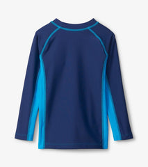 Boys Hawaiian Ocean Long Sleeve Rashguard | Hatley Swimwear