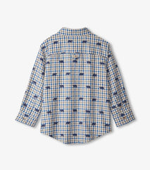 Boys Mini Bears Button Down Shirt | Hatley Tops