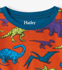 Boys Real Dinosaurs Organic Cotton Pajama Set | Hatley Sleepwear