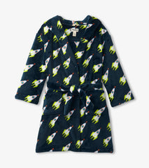 Boys Rocket Man Fleece Robe | Hatley Sleepwear