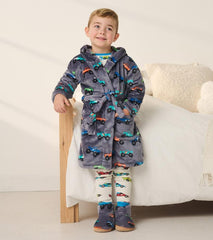 Boys/Baby & Toddler Baby Boys Monster Trucks Fleece Slippers | Hatley Sleepwear