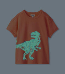 Girls Boys Dino Glow Graphic Tee | Hatley Tops