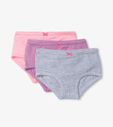 Girls Classic Solids Girls Hipster Underwear 3 Pack | Hatley Underwear