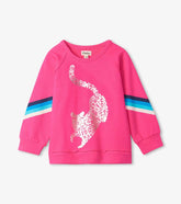 Girls Fab Cheetah Pullover | Hatley Tops