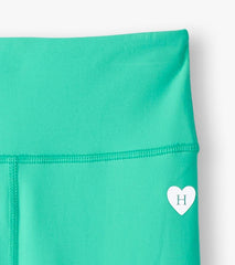 Girls Girls Aqua Green Active Leggings | Hatley Bottoms