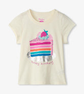 Girls Girls Birthday Cake Graphic Tee | Hatley Tops