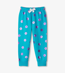 Girls Girls Blossom Cuffed Track Pants | Hatley Bottoms