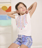 Girls Girls Boho Relaxed Relaxed T-Shirt | Hatley Tops