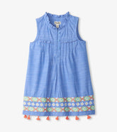 Girls Girls Chambray Pintuck Dress | Hatley Dresses