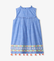 Girls Girls Chambray Pintuck Dress | Hatley Dresses