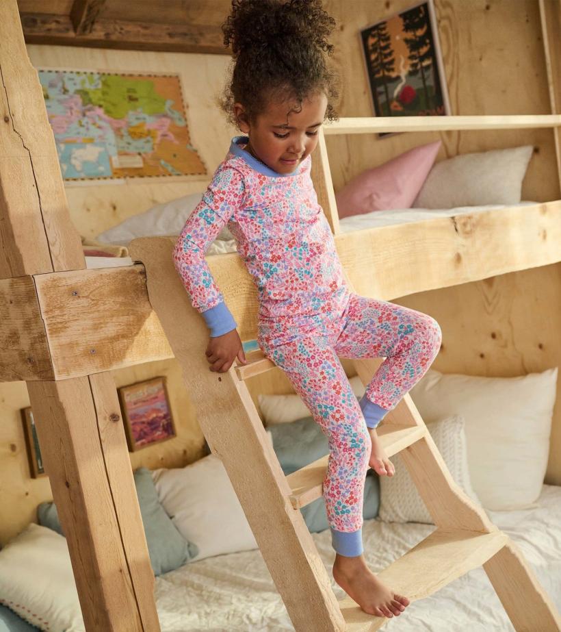 Girls Girls Ditsy Floral Pajama Set | Hatley Sleepwear