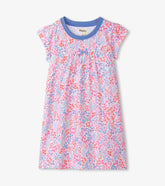 Girls Girls Ditsy Floral Short Sleeve Nightgown | Hatley Sleepwear