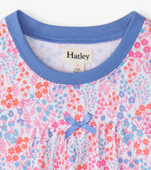 Girls Girls Ditsy Floral Short Sleeve Nightgown | Hatley Sleepwear