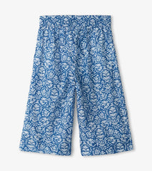 Girls Girls Floral Shibori Cropped Culottes | Hatley Bottoms