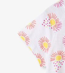 Girls Girls Heart Suns Cinched Waist Dress | Hatley Dresses