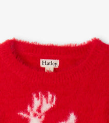 Girls Girls Holiday Deer Mix Media Dress | Hatley Dresses
