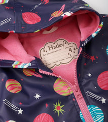 Girls Girls Interstellar Zip-Up Rain Jacket | Hatley Rainwear