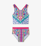 Girls Girls Kaleidoscope Two-Piece Crop Top Bikini Set | Hatley Swimwear