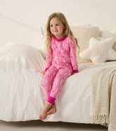 Girls Girls Lightning Bolts & Stars Pajama Set | Hatley Sleepwear