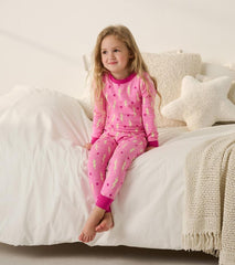Girls Girls Lightning Bolts & Stars Pajama Set | Hatley Sleepwear