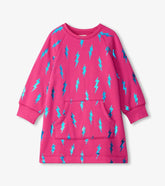 Girls Girls Lightning Bolts Sweater Dress | Hatley Dresses