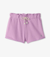 Girls Girls Lilac Paper Bag Shorts | Hatley Bottoms