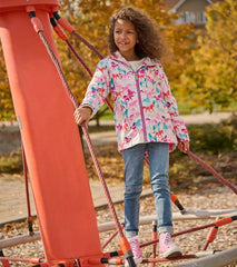 Girls Girls Magical Horses Zip-Up Lightweight Rain Jacket | Hatley Rainwear
