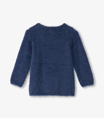Girls Girls Metallic Lightning Furry Sweater | Hatley Sweaters