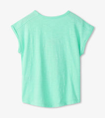 Girls Girls Painted Seashorse Relaxed T-Shirt | Hatley Tops