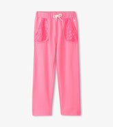 Girls Girls Pink Neon Track Pants | Hatley Bottoms
