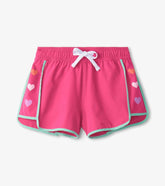 Girls Girls Pink Quick Dry Shorts | Hatley Bottoms