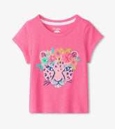 Girls Girls Pretty Cheetah Graphic Tee | Hatley Tops