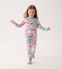 Girls Girls Pretty Horses Bamboo Pajama Set | Hatley Sleepwear