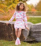 Girls Girls Pretty Horses Smocked Waist Dress | Hatley Dresses