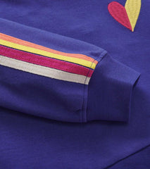 Girls Girls Rainbow Crossover Sweater | Hatley Sweaters