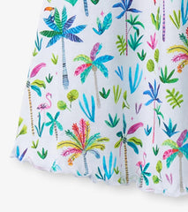 Girls Girls Rainbow Palms Trapeze Dress | Hatley Dresses