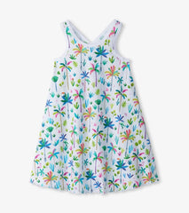 Girls Girls Rainbow Palms Trapeze Dress | Hatley Dresses