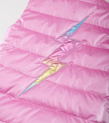 Girls Girls Rainbow Shine Reversible Quilted Vest | Hatley Tops