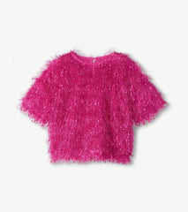 Girls Girls Rose Violet Fluffy Knit Sweater | Hatley Sweaters