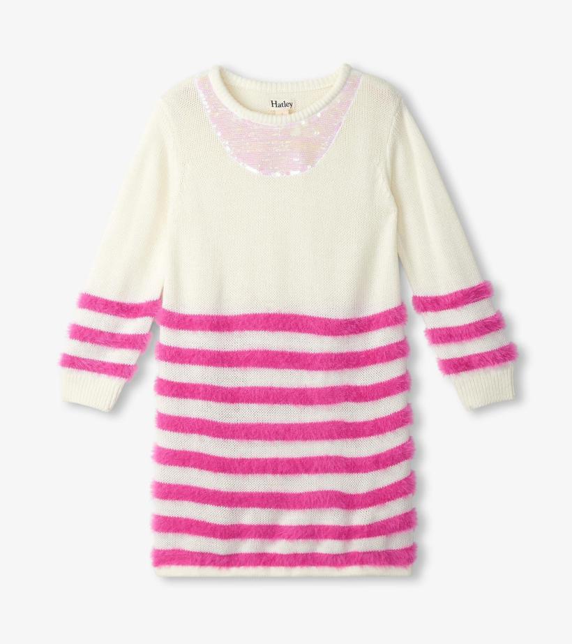 Girls Girls Rose Violet Sweater Dress | Hatley Dresses